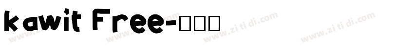 kawit Free字体转换